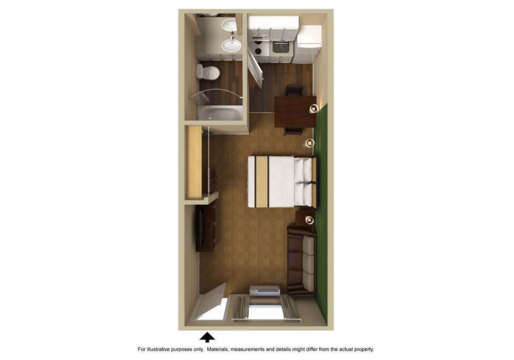 Extended Stay America - Houston - Med. Ctr. - Nrg Park - Fannin St. Zimmer foto